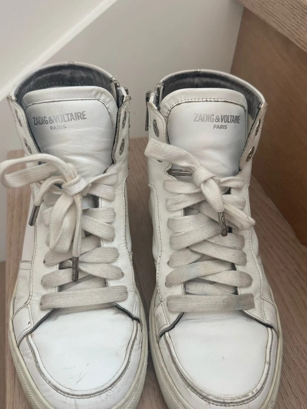 Zadig&Voltaire high flash high top sneakers eu37